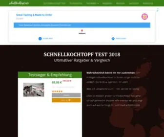 SChnellkochtopf.info(Schnellkochtopf Test 2020) Screenshot