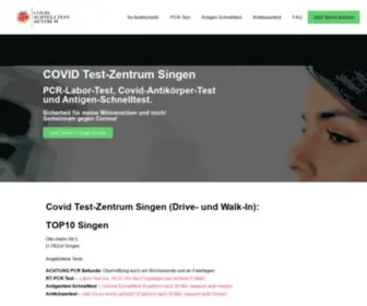 SChnelltestzentrum-Singen.de(Covid Schnelltest Zentrum Singen) Screenshot