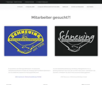 SChneuing.com(Personal aus Osteuropa) Screenshot