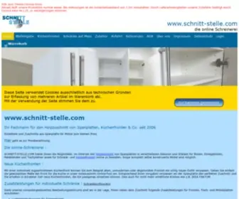 SChnitt-Stelle.com(Holzzuschnitt online) Screenshot