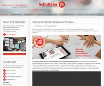 SChnitzler-Sicherheit.de(Sicherheitstechnik & Sicherheitsdienst) Screenshot