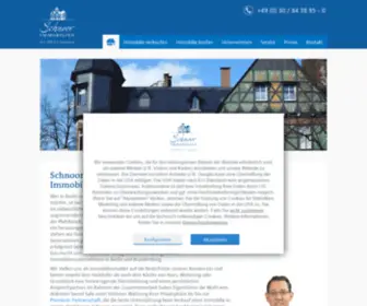 SChnoorimmobilien.de(SCHNOOR Immobilien) Screenshot