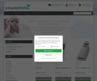 SChnurlostelefon.de(Startseite) Screenshot