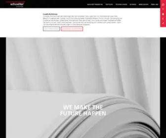 Schoeller-Textiles.com(Schoeller Textil AG) Screenshot