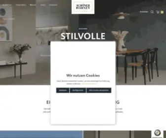 Schoener-Wohnen-Fliesen.de(Hochwertige und moderne Fliesen für Ihr Zuhause direkt online kaufen . Schöner Wohnen Fliesen) Screenshot