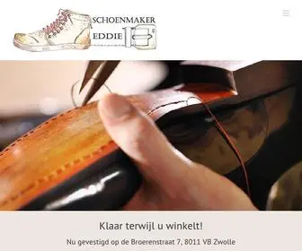 SchoenmakerijZwolle.nl(Schoenmaker Eddie) Screenshot