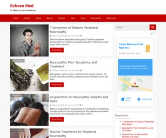 Schoenmed.com(To Make Your Life Healthier) Screenshot