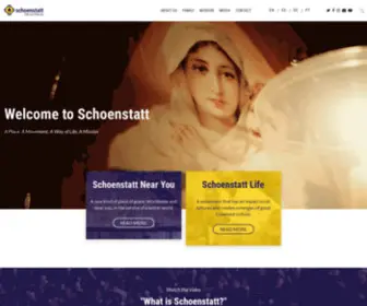Schoenstatt.com(Schoenstatt Apostolic Movement) Screenshot