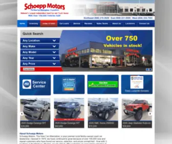 Schoeppmotors.com(Schoepp Motors) Screenshot
