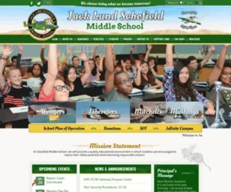 Schofieldms.com(Jack Lund Schofield Middle School) Screenshot