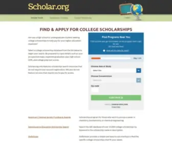 Scholar.org(College Scholarships) Screenshot