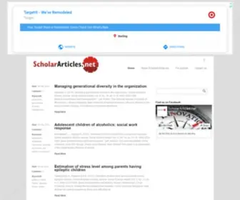 Scholararticles.net(Scholarly Articles) Screenshot