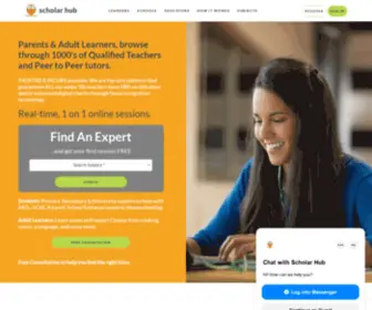 Scholarhub.co.uk(Scholar Hub) Screenshot