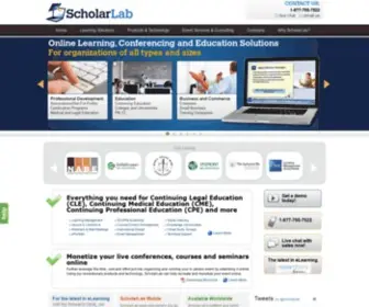 Scholarlab.com(Online Learning) Screenshot