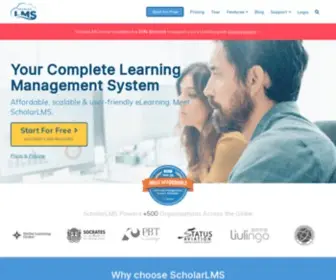 Scholarlms.com(Your Complete LMS (Learning Management System)) Screenshot