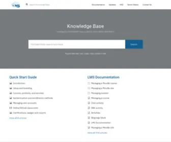 Scholarlms.net(Knowledge Base) Screenshot