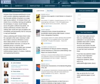 Scholarlypages.org(Open Access) Screenshot