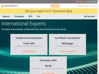 Scholaro.com(International Experts) Screenshot