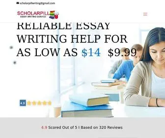 Scholarpill.com(Scholarpill Essay Writing Service) Screenshot