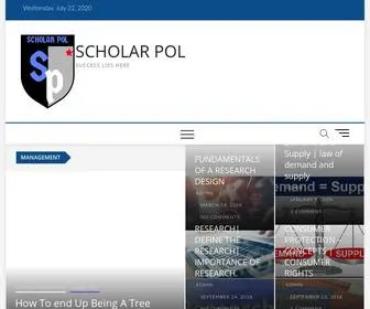 Scholarpol.com(Scholarpol) Screenshot