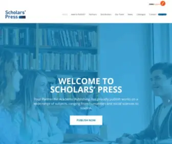 Scholars-Press.com(Your Partner for Academic Publishing) Screenshot