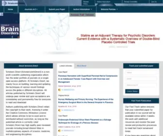 Scholars.direct(Scholars Direct For Open Access Journals) Screenshot