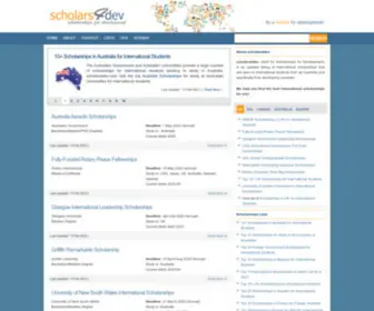 Scholars4Dev.com(International Scholarships for International Students) Screenshot