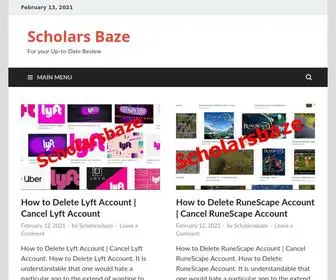 Scholarsbaze.com(Scholars Baze) Screenshot