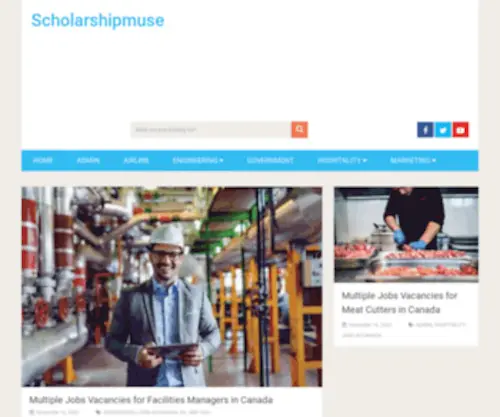 Scholarshipmuse.com(Scholarshipmuse) Screenshot