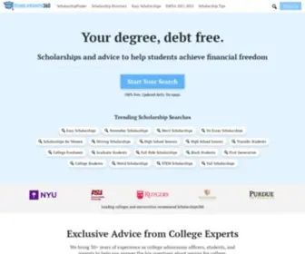 Scholarships360.org(Scholarships 360) Screenshot