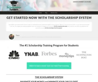 Scholarshipschool.org(Your Family's Roadmap to Securing Scholarships for College) Screenshot