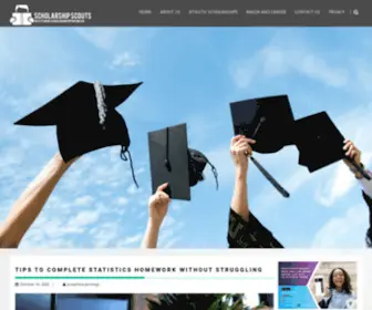 Scholarshipscouts.org(Education & Schoolarships) Screenshot