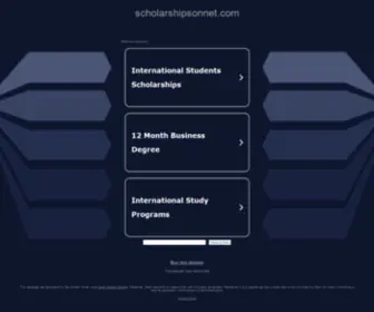 Scholarshipsonnet.com(Scholarshipsonnet) Screenshot