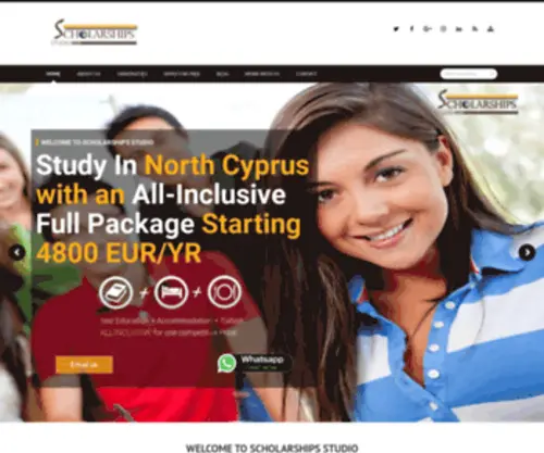 Scholarshipsstudio.com(Scholarships Studio) Screenshot