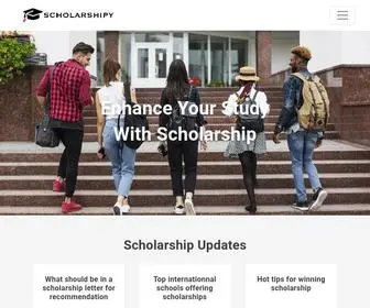 Scholarshipy.com(Aggregate All The Scholarships) Screenshot