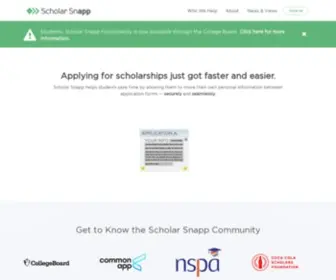 Scholarsnapp.org(Scholar Snapp) Screenshot