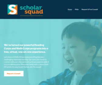 Scholarsquad.org(Scholar Squad) Screenshot