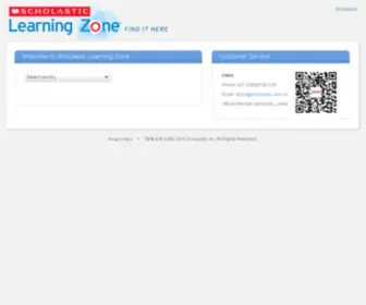 Scholasticlearningzone.cn Screenshot