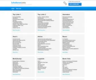 Scholierenlinks.nl(De scholieren startpagina) Screenshot