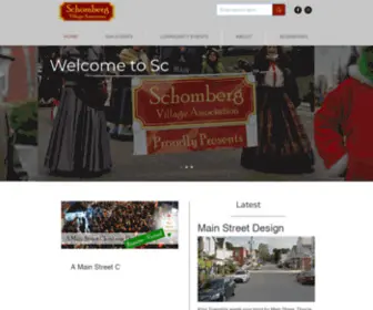 Schomberg.ca(Schomberg Village Association) Screenshot