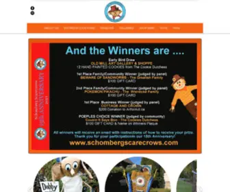 Schombergscarecrows.com(Schomberg Scarecrows) Screenshot