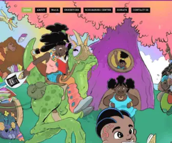 Schomcom.org(Black Comic Book Festival) Screenshot