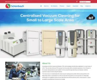 Schonbach.in(Central Vacuum & Central Air Purifier System) Screenshot