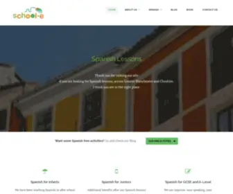 School-E.co.uk(Spanish Lessons online) Screenshot