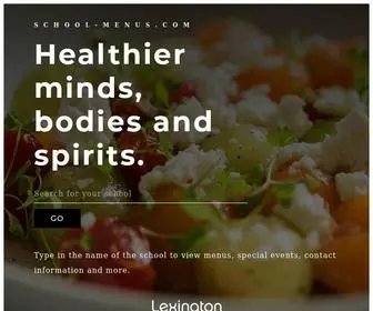 School-Menus.com(School Menus) Screenshot