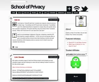 School-OF-Privacy.com(School of Privacy) Screenshot