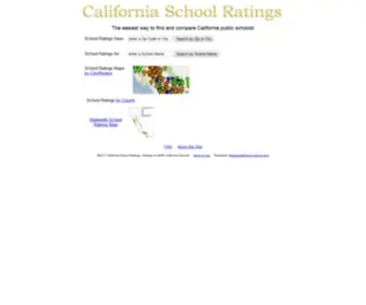 School-Ratings.com(California School Ratings) Screenshot