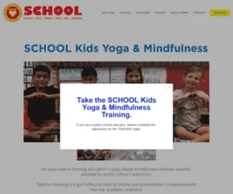 School-Yoga.org(SCHOOL Kids Yoga Teacher Training) Screenshot