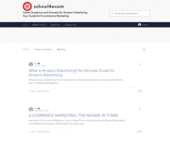 School4Ecom.com(Ecommerce Marketing) Screenshot