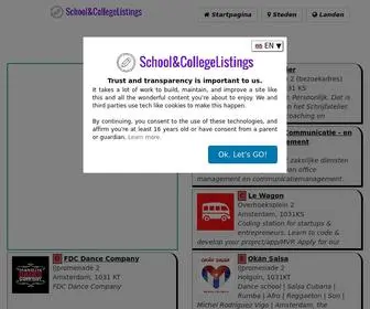 Schoolandcollegelistings.com(Find local schools & college) Screenshot
